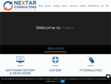 Tablet Screenshot of nextarconsulting.com